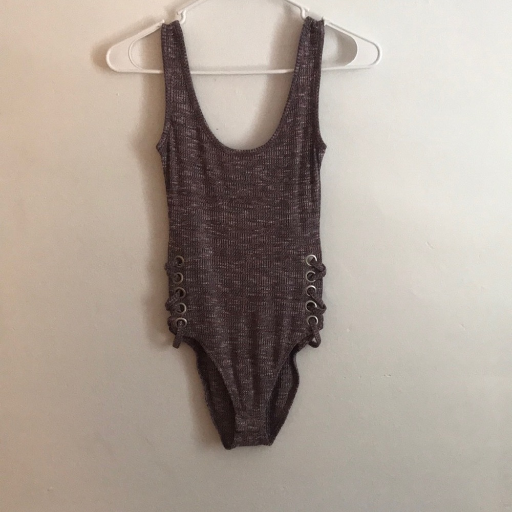Purple bodysuit
